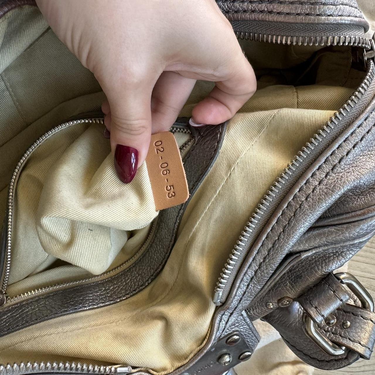 ๐ Authentic silver Chloe paddington bag Pre-owned ๐