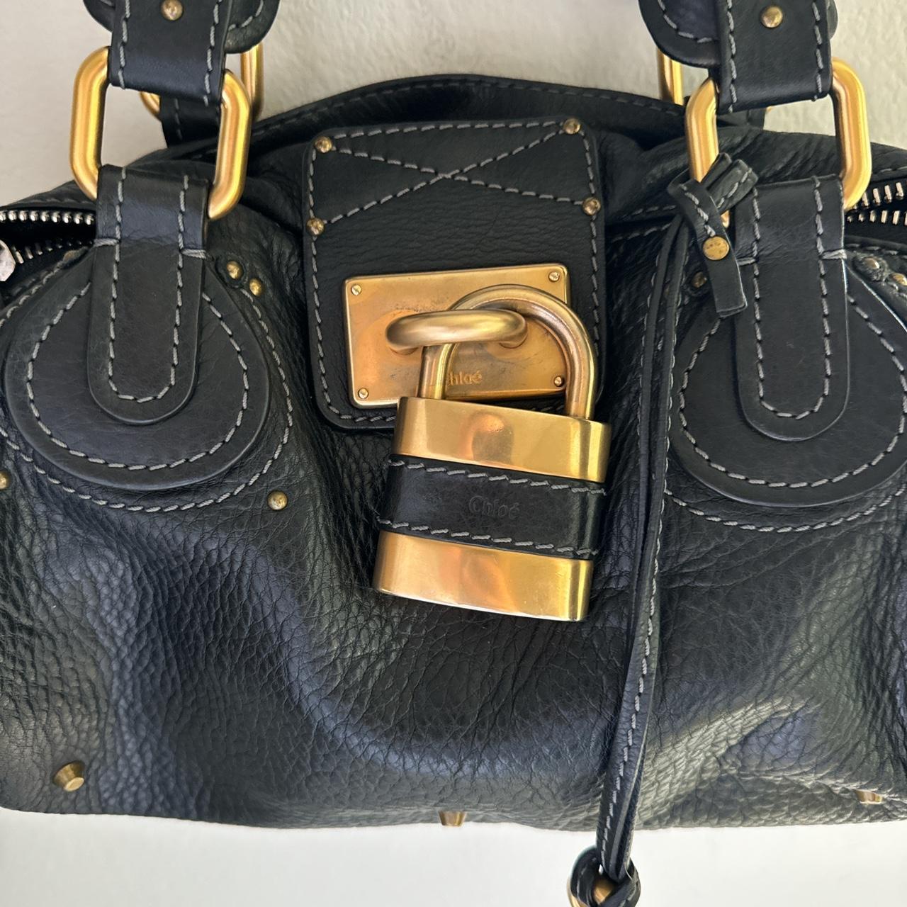 ๐ Authentic black Chloe paddington bag Pre-owned ๐