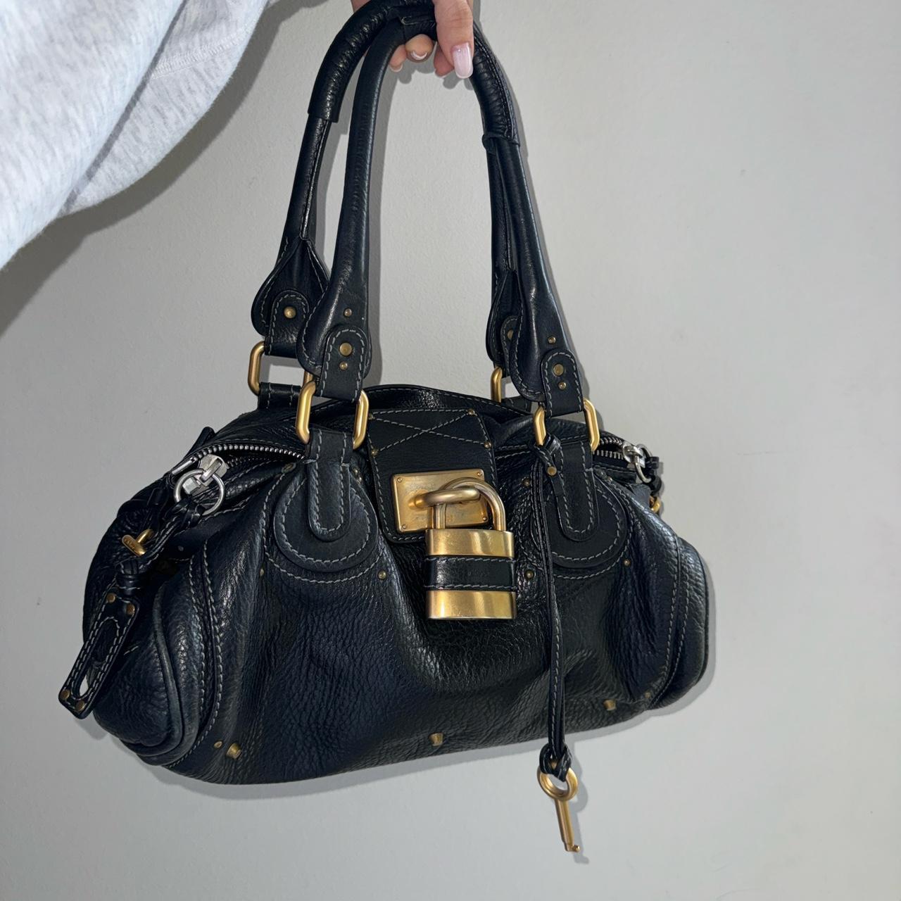 ๐ Authentic black Chloe paddington bag Pre-owned ๐
