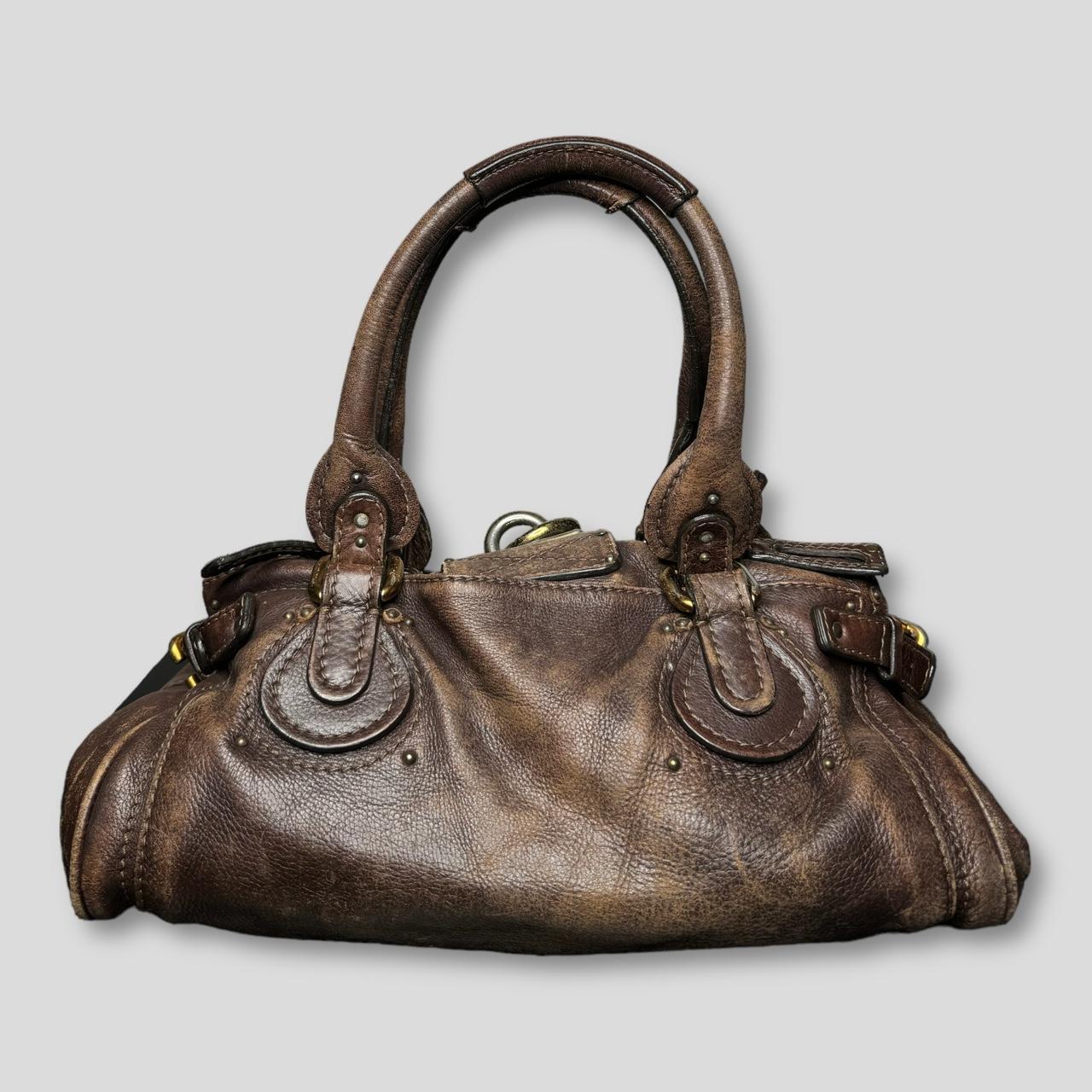 ๐ Authentic CHLOE Paddington Bag Heavy Signs Pre-owned ๐