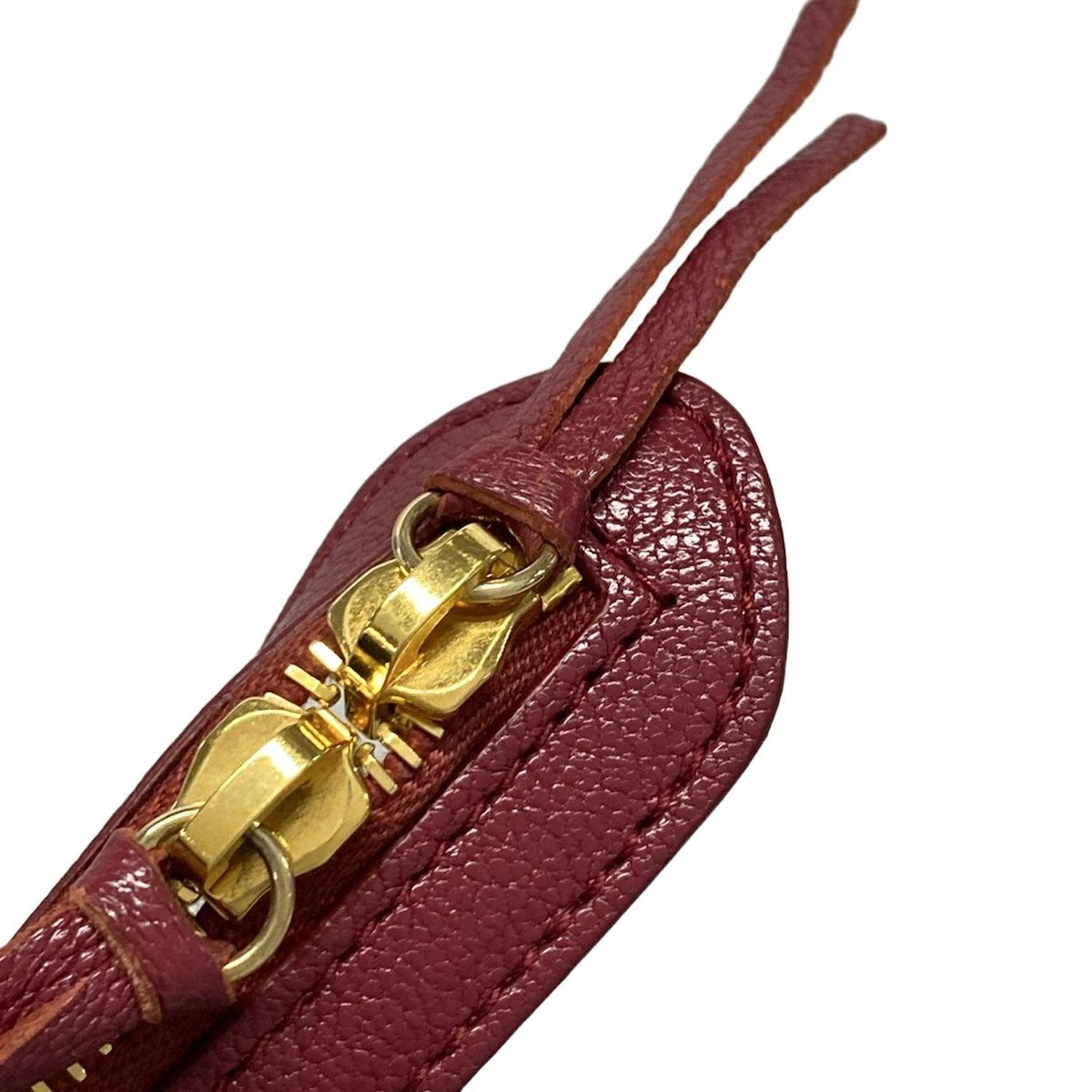 π Authentic BALENCIAGA Classic Metallic Edge City S 432831 Bordeaux Leather - Handbag Pre-owned π
