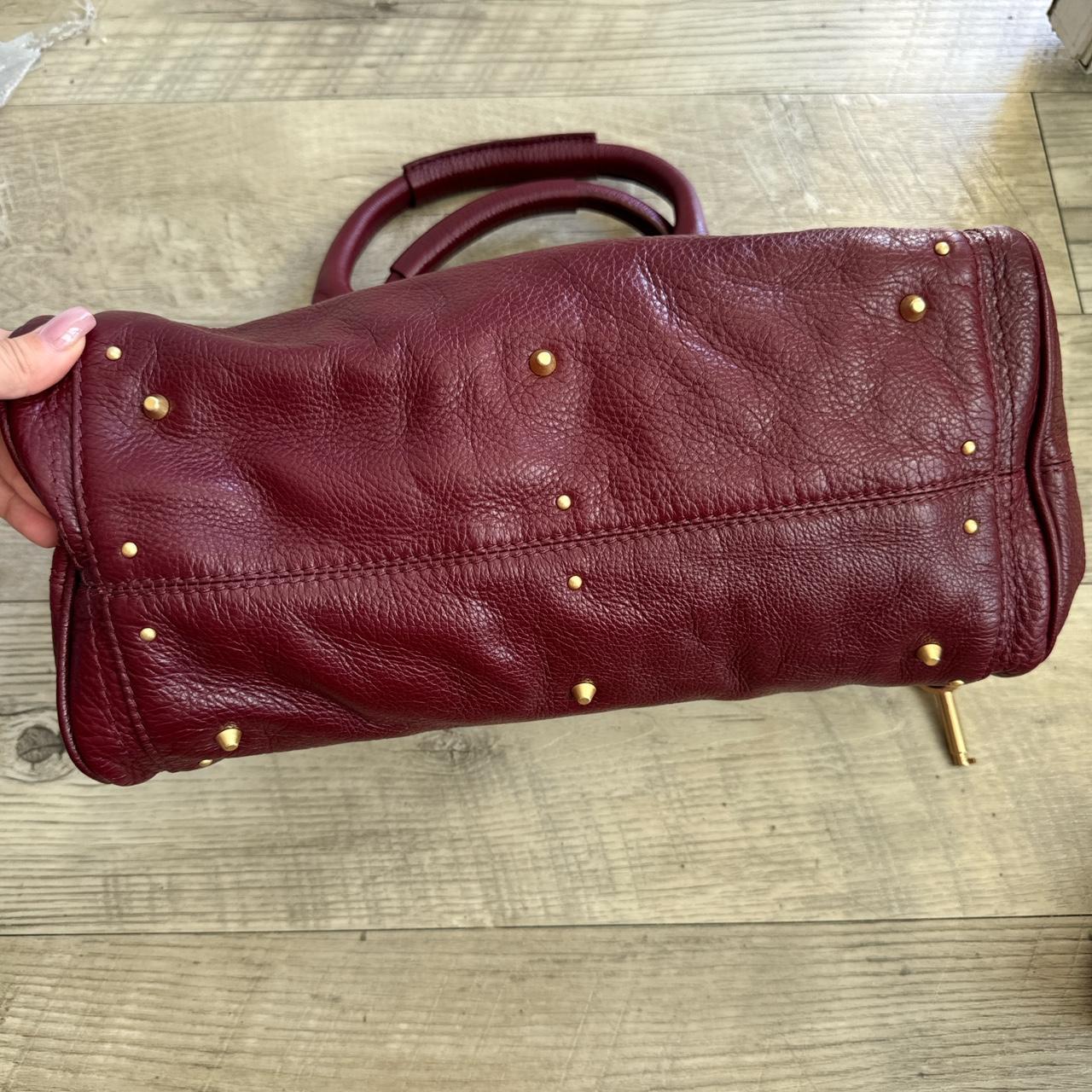 🌟 Authentic Burgundy Chloe paddington leather Pre-owned 🌟