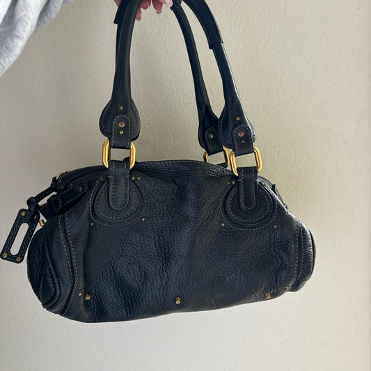 🌟 Authentic black Chloe paddington bag Pre-owned 🌟
