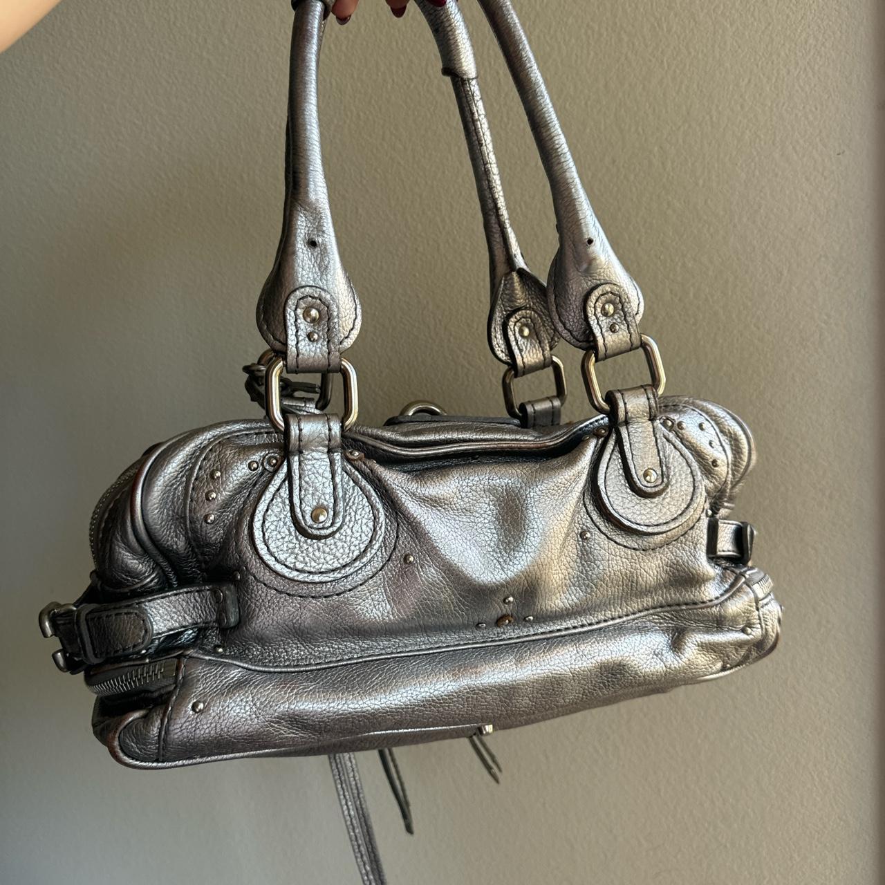 🌟 Authentic silver Chloe paddington bag Pre-owned 🌟