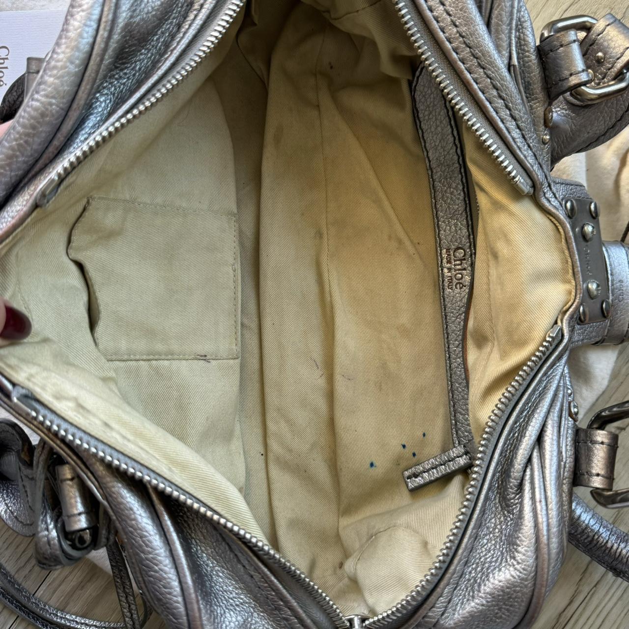 🌟 Authentic silver Chloe paddington bag Pre-owned 🌟